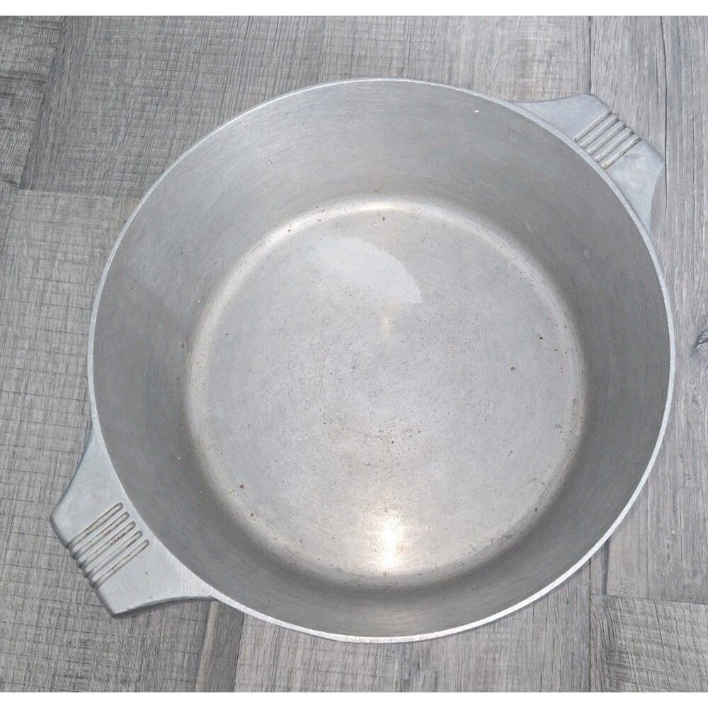 Wagner Ware Magnalite Dutch Oven Pan Pot w/ Lid 4248 P 5 Quart